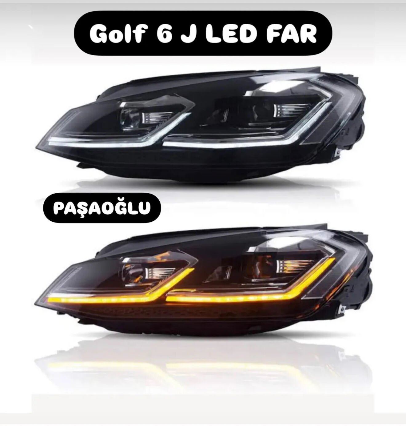 Golf 6 Led far Golf 6 J far