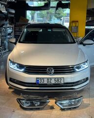passat b8 led far passat highline led far sap ve sol takım