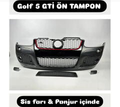 Golf 5 Gti set ön tampon panjur + arka tampon eki + Marşbiyeller