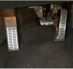 Golf 5 otomatik pedal seti golf 5 krom pedal seti otomatik