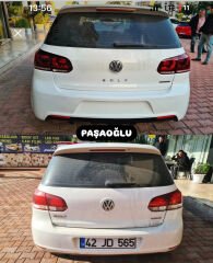 Golf 6 R arka tampon
