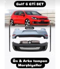 Golf 6 gti tampon seti Golf 6 GTİ BODYKİT ÖN + Yan + Arka