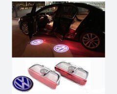 Volkswagen kapı altı logo Volkswagen kapı reflektörü 2 adet