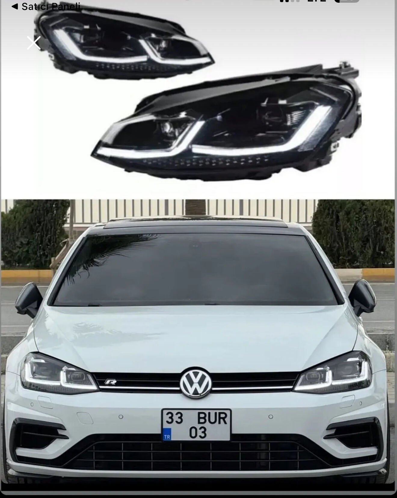 Golf 7 J Led far