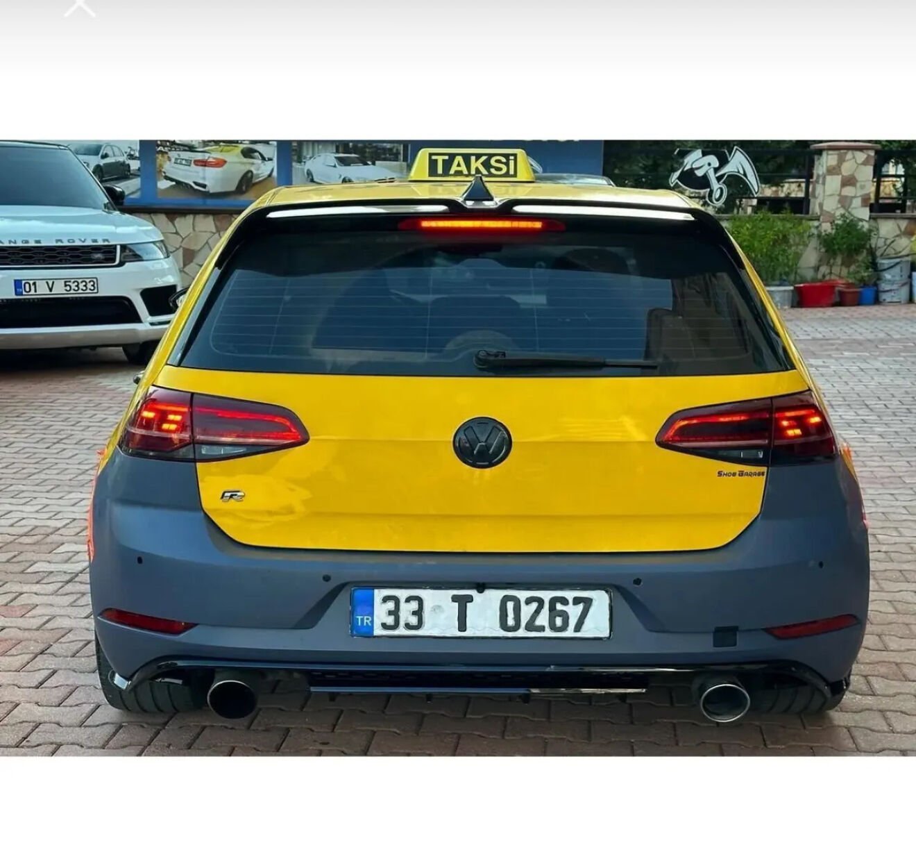 Golf 7.5 R arka tampon