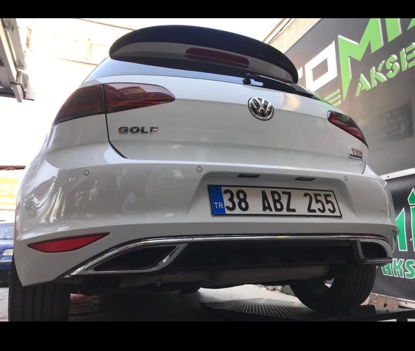 Golf 7 uyumlu 7.5 difüzör