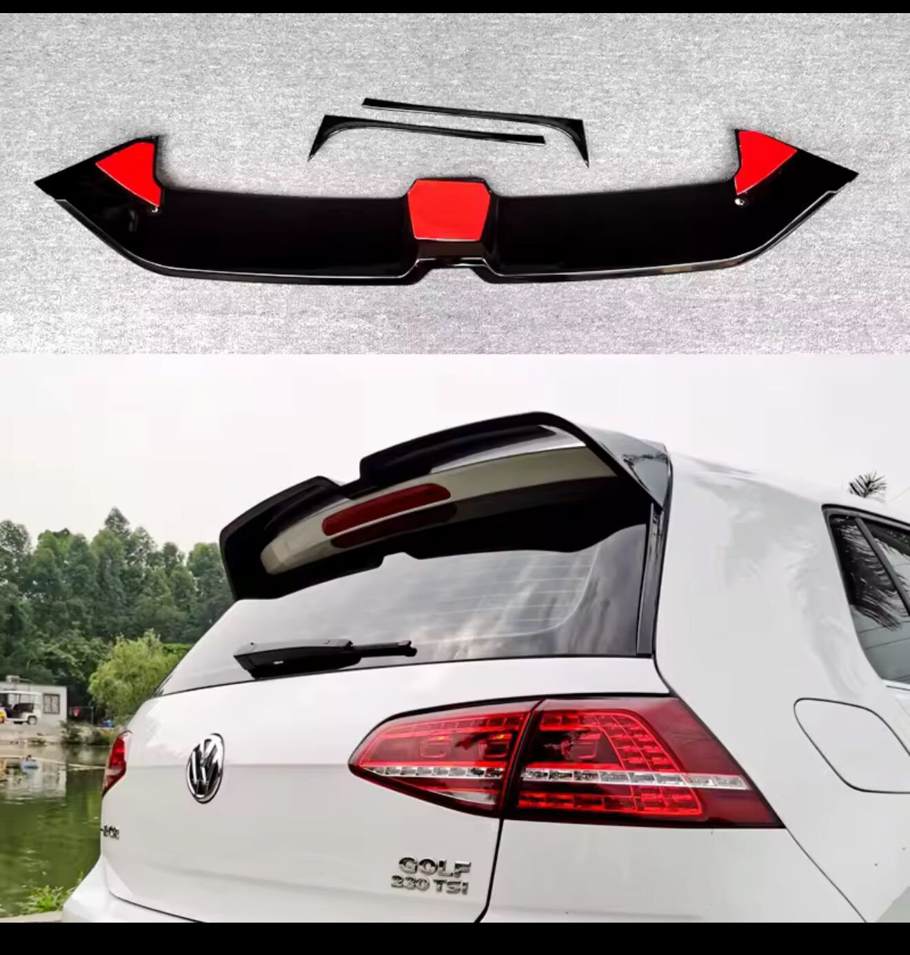 Golf 7.5 spoiler