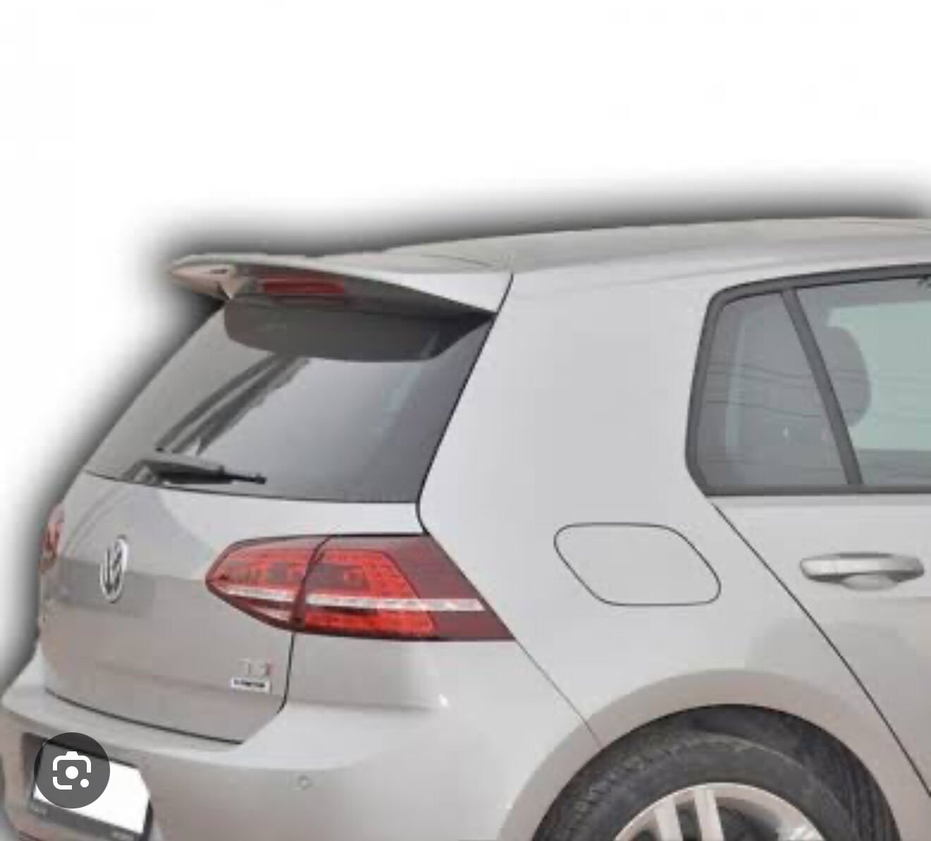 Golf 7 Spoiler düz model